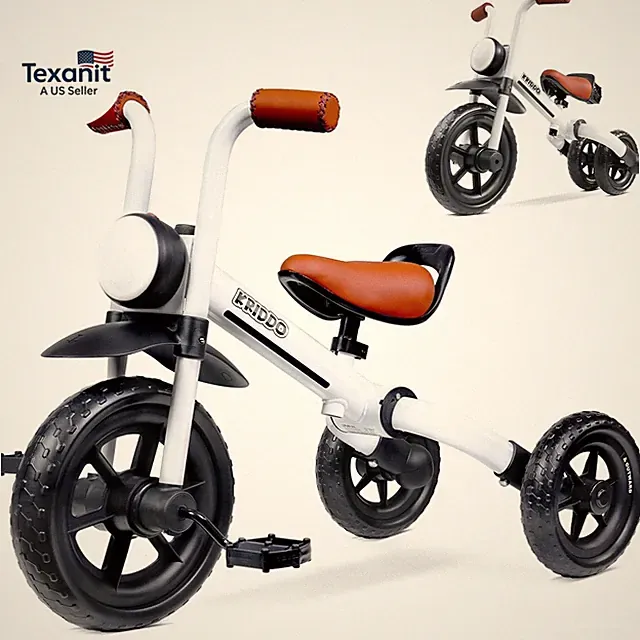 2-In-1 Kids Balance Bike and Kids Tricycle for 2 to 5 Year Old, Toddler Balance