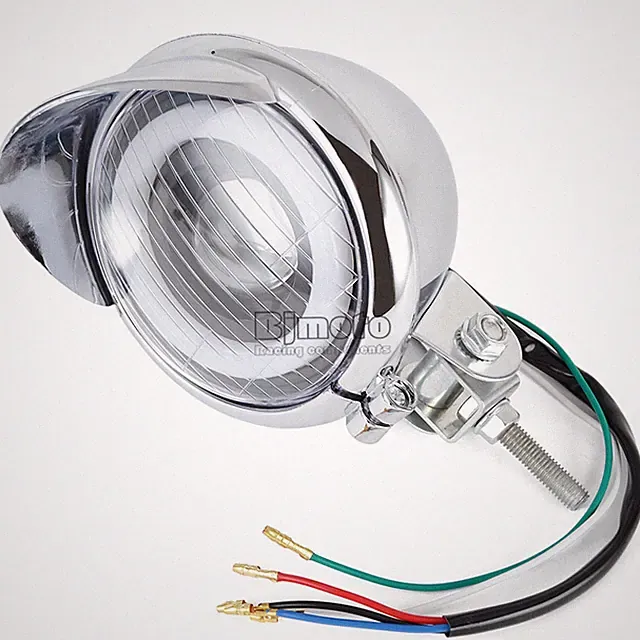 4-1/4'' Motorcycle LED Headlight White Light For Cafe Racer/Touring/Custom Bike