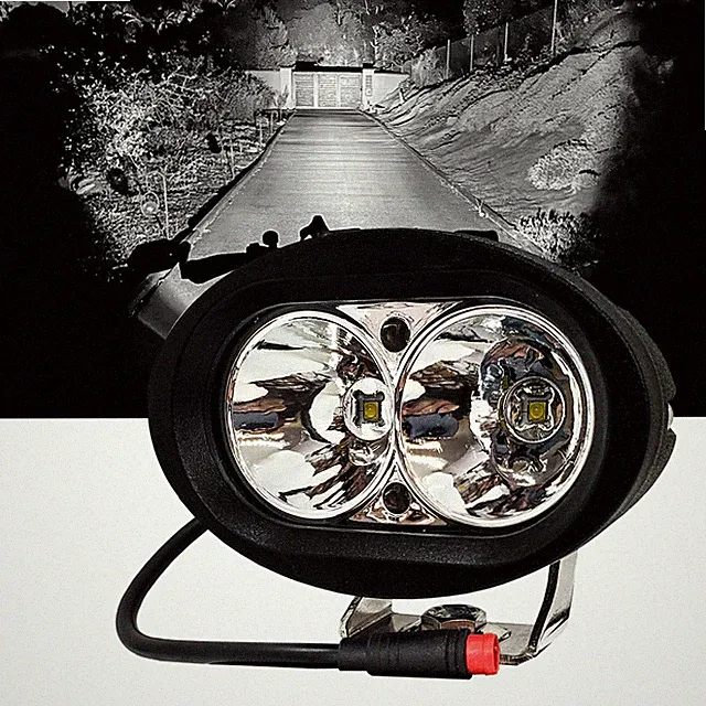 E-bike High Output White LED Headlight fits Rad Power Vamoose Mammoth Bikes 60V