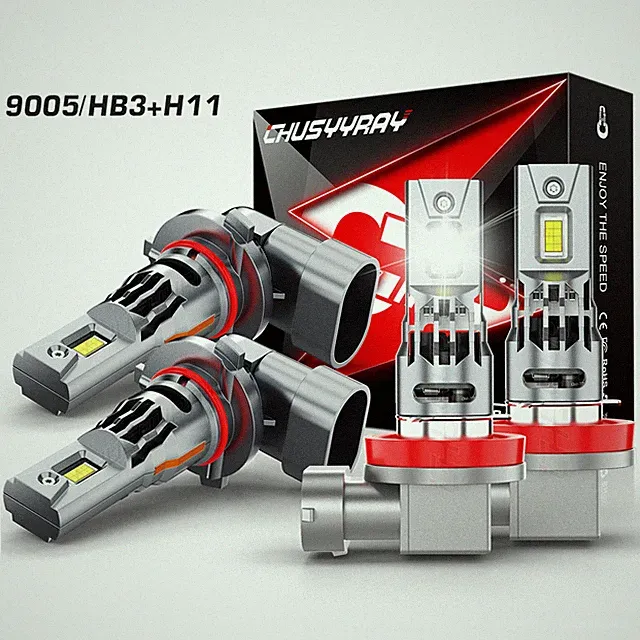 For 2016-2018 RAM 1500 2500 3500 H11 9005 LED Headlight Super Bright Bulbs