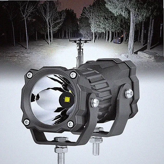 For Rad Power Vamoose Mammoth Bikes E-bike High Output 2x4" White LED Headlight