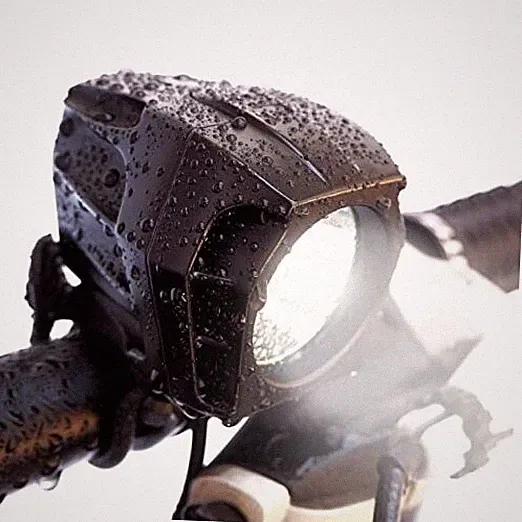 Fully Waterproof 1600 Lumen Rechargeable Mountain, Road Bike Headlight
