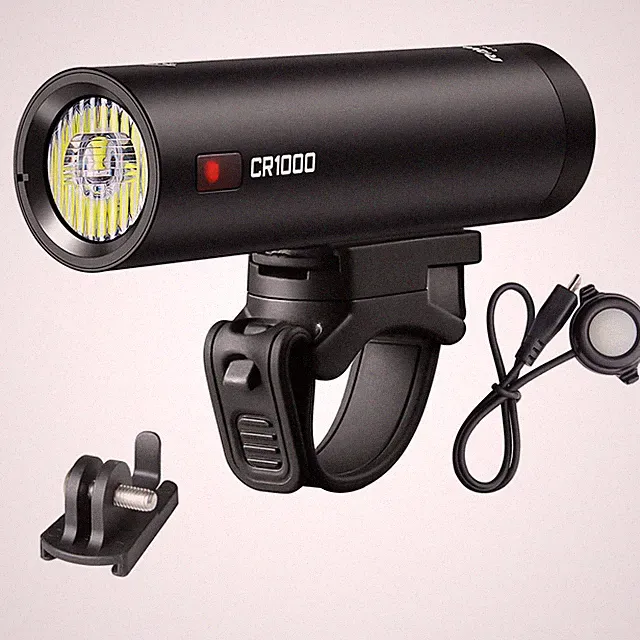 Ravemen Bike Headlight Bicycle Front Rechargeable CR1000+AUB01 Upside-down Mount