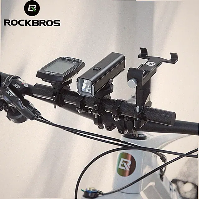 ROCKBROS Extension Bracket Headlight Gps Computer Mount Bike Handlebar Extender
