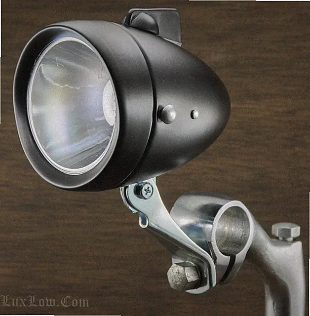 Stingray Bike Black LED HEAD LIGHT Vintage Schwinn Cruiser Bike Lowrider Chopper