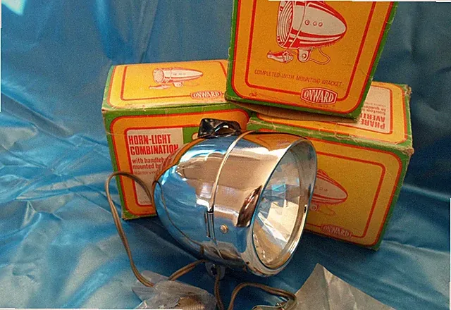 Vintage NOS Bicycle Battery Horn Light Headlamp''ONWARD'' for RALEIGH SCHWINN